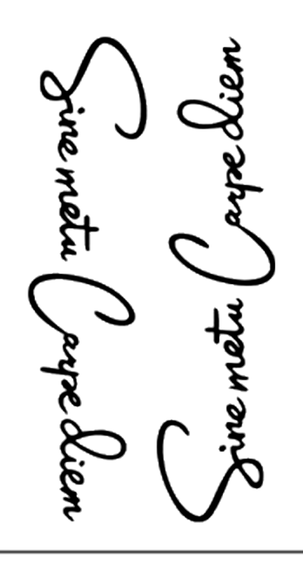 Carpe Diem Script